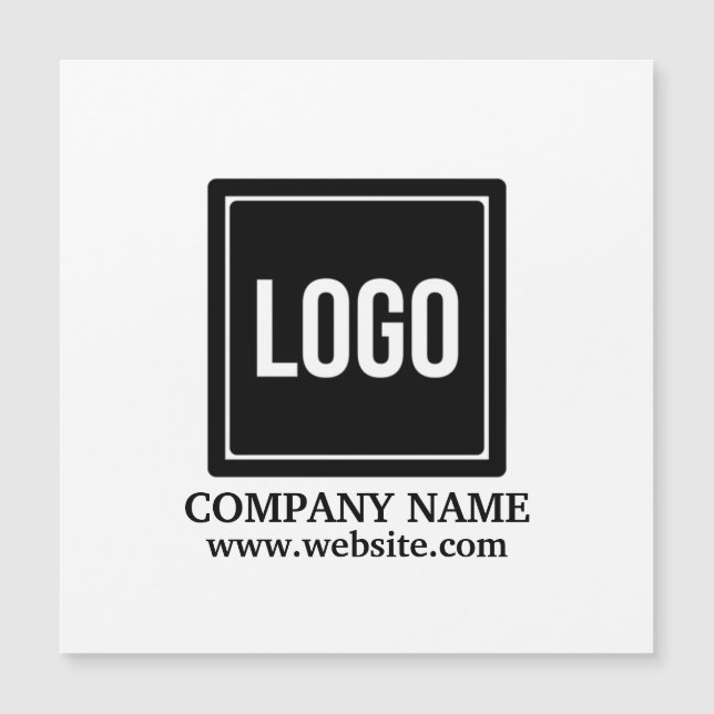 Carte Magnétique Sac fourre-tout avec logo/texte personnalisé (Devant)
