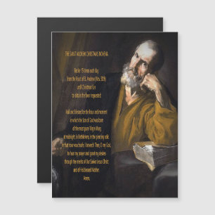 Carte Magnétique Saint Andrew Christmas Novena