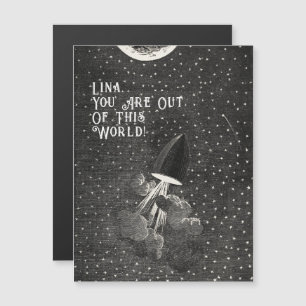 Carte Magnétique Saint-Valentin vintage