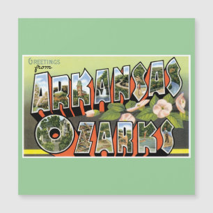 Carte Magnétique Salutations des Ozarks !