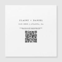 Script Minimaliste QR Code Enregistrer l'aimant de