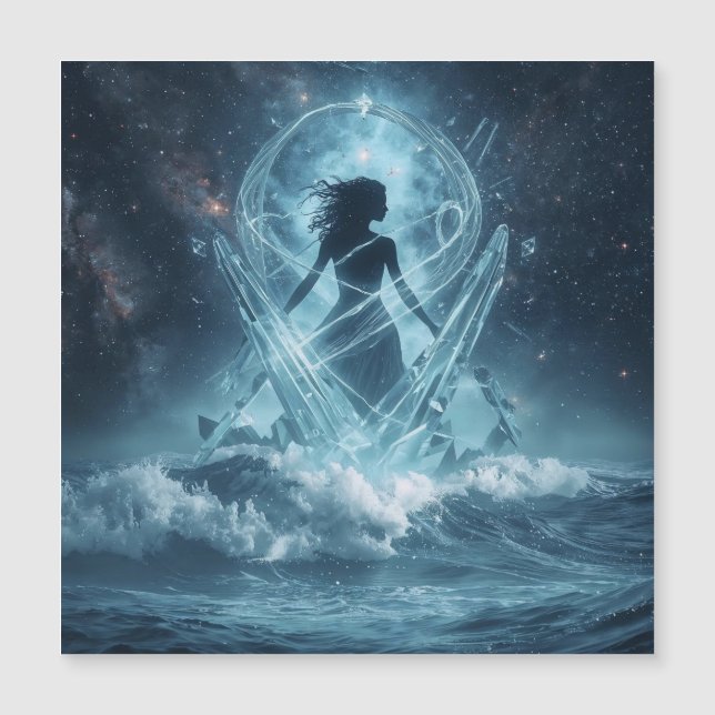 Carte Magnétique She Who Rises from the Crystal Sea (Devant)