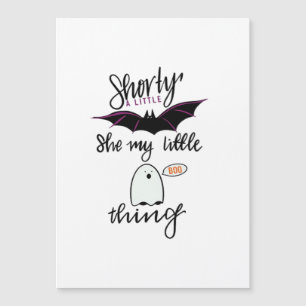 Carte Magnétique Shorty Batty Drôle Rétro