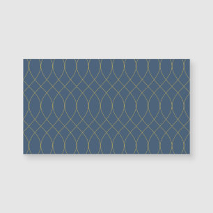 Carte Magnétique Simple, moderne, cool, tendance courbe, lignes ond
