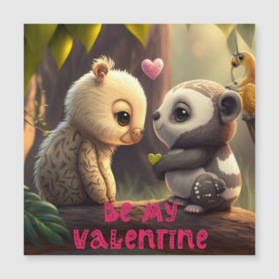 Carte Magnétique Sois ma Saint Valentin