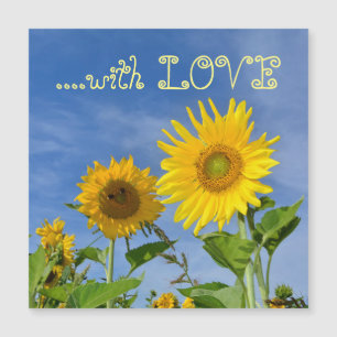 Carte Magnétique Sonnenblumen für Dich ...