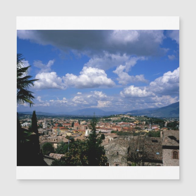 Carte Magnétique Spoleto Ombrie Italie (Devant)