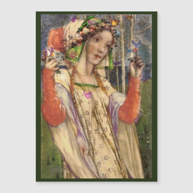 Carte Magnétique Spring Fairyland (Devant)