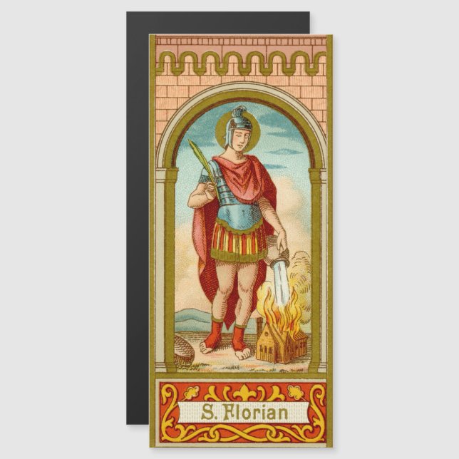 Carte Magnétique St. Florian de Lorch (BK 032) (Devant / Derrière)