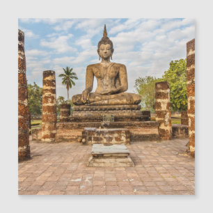 Carte Magnétique Statue de Bouddha, Wat Mahathat