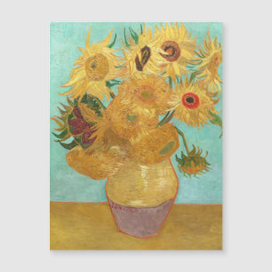 Carte Magnétique Sunflowers Vincent van Gogh
