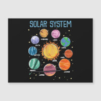 Système solaire Planètes Science Space Boys Girls 