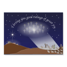 Tandis que les bergers observaient leurs troupeaux