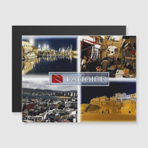Carte Magnétique Tanger - Marocco - Mosaïque -