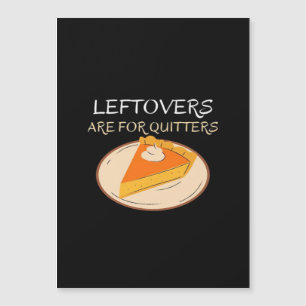 Carte Magnétique Tartes Pour Ceux Qui Abandonnent Restes Classique