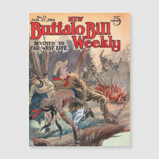 Carte Magnétique The New Buffalo Bill Weekly No. 71 1914