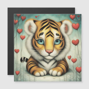 Carte Magnétique Tiger Love 2