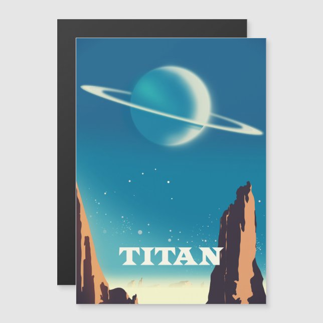 Carte Magnétique Titan (Devant / Derrière)