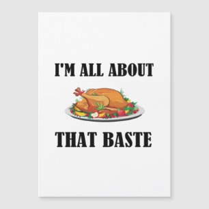 Carte Magnétique Tout sur ce Baste Design Artistique Classique