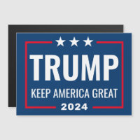 Trump 2024 Gardez l'Amérique grande - bleu rouge a