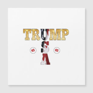 Carte Magnétique Trump Gold Presidential