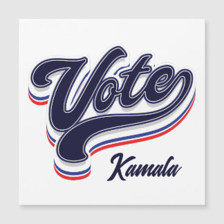 Carte Magnétique Typographie des votes - Élections