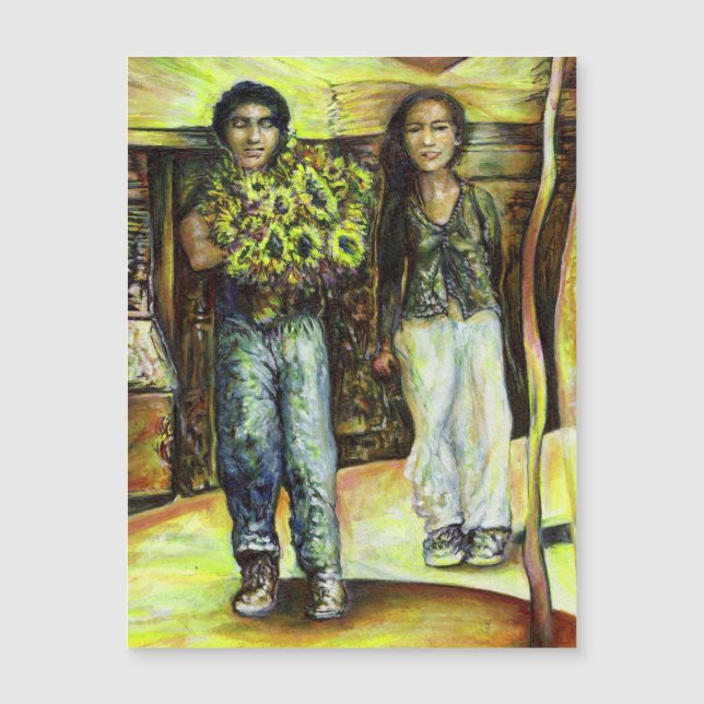 Carte Magnétique Une phase de ChapeI Sixtine d'un ChaIIeng (Devant)