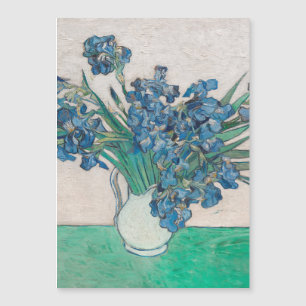Carte Magnétique Van Gogh Iris Vase Peinture Impressionnisme