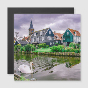 Carte Magnétique Village néerlandais Marken
