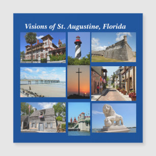 Carte Magnétique Visions de Saint Augustine, Floride