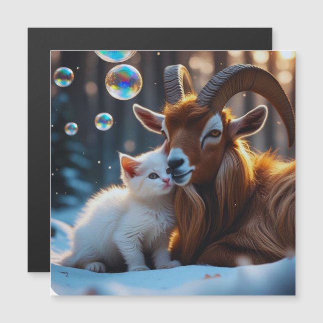 Carte Magnétique Whiskers et Hoves (Devant / Derrière)