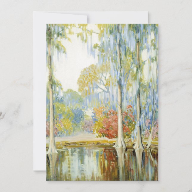 Carte Magnolia Gardens | Alfred Hutty (Devant)