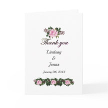 Magnolia rose Vert Mariage Floral Merci