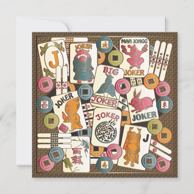 Carte Mah Jong Jokers (Devant)