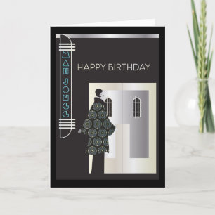 Carte Mah Jongg Deco Miami