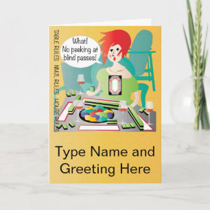 Carte Mah Jongg Sayings Peek Pass