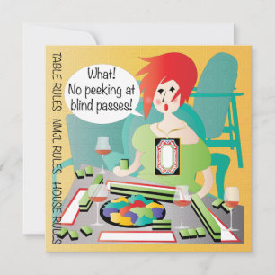 Carte Mah Jongg Sayings Peek Pass