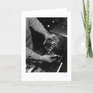 Carte Mains du travailleur 1943 de tour