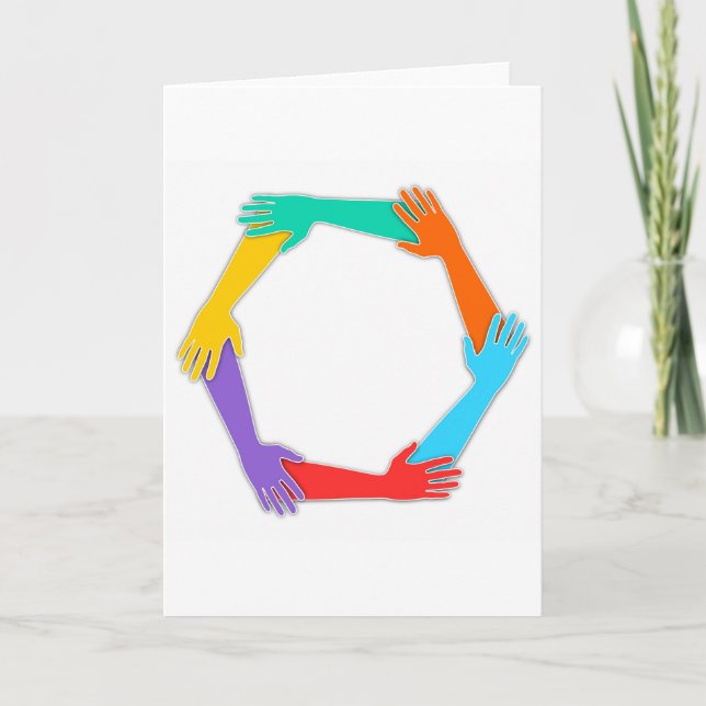 Carte Mains jointives (Devant)