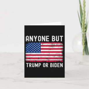 Carte Mais Biden Ou Trump 2024 Anti Biden & ; Trump E