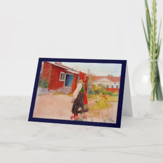 Carte Maison à Falun avec fille