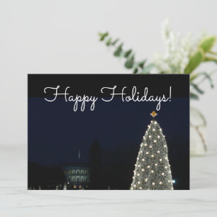 Carte Maison Blanche et Fête nationale des arbres de Noë