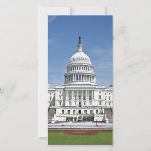 Carte Maison Blanche US Capitol Building Washington DC