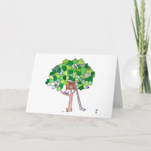 Carte Maison dans l'arbre, Vierge
