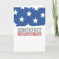 Maison des Libres grâce aux Braves Drapeau américa
