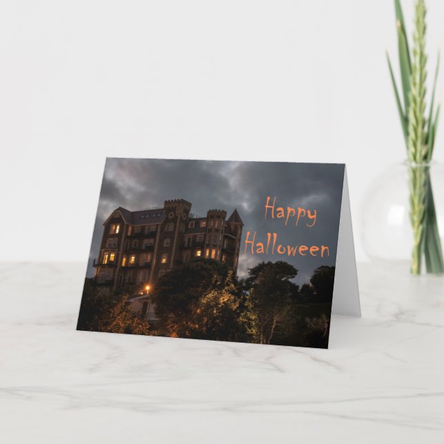 Carte Maison haunted (Devant)