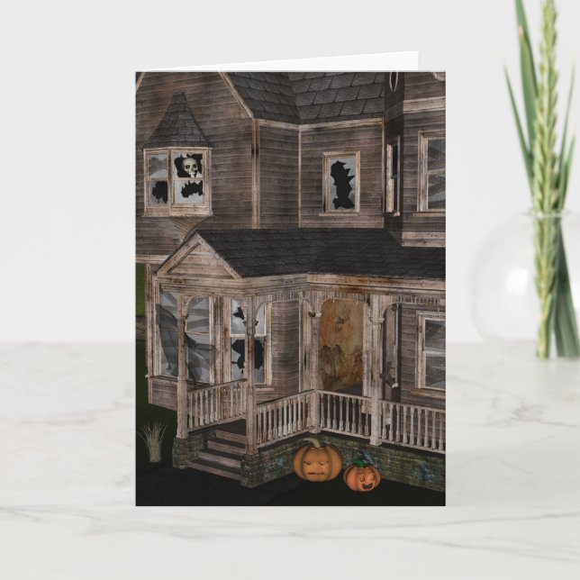 Carte Maison haunted (Devant)