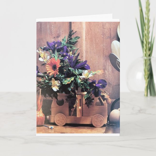 CARTE **MAISON MOBILE - SOUHAITS SPÉCIAUX POUR VOUS** NO (Devant)