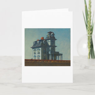 Carte Maison par le chemin de fer - Edward Hopper