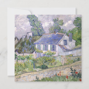 Carte Maisons à Auvers Vincent van Gogh